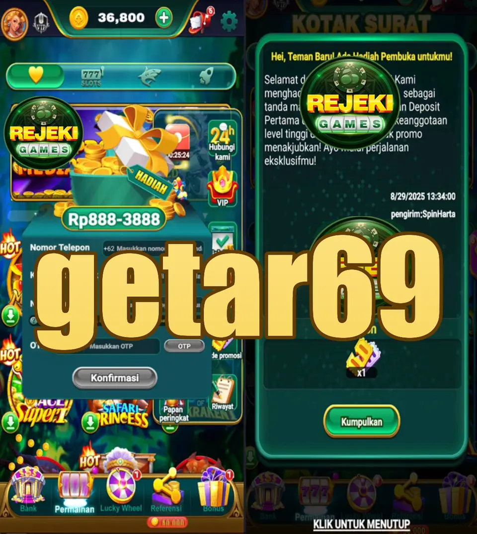 getar69 Masuk