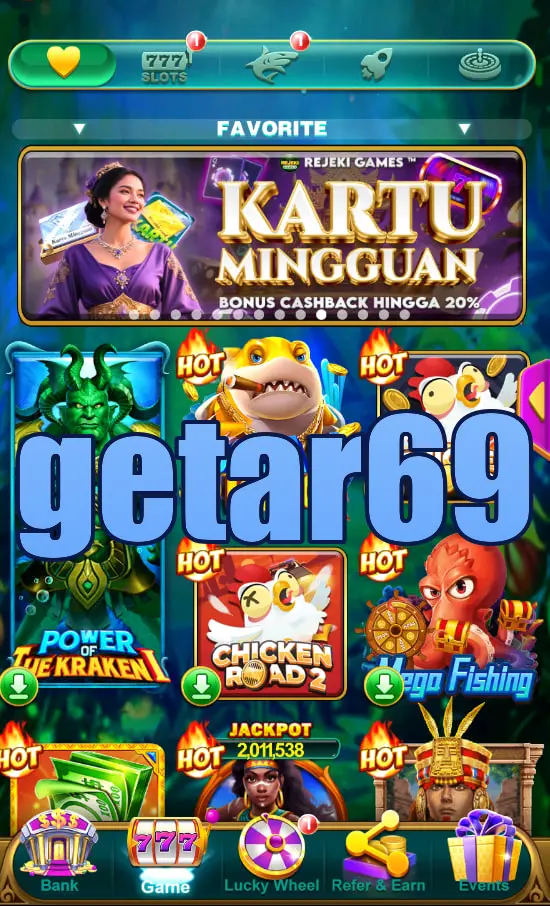 getar69 Tangkapan Layar - APK Resmi